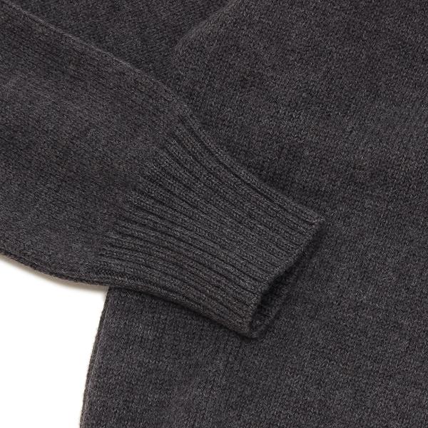 【アミパリス】　ニットセーター　グレー AMI PARIS (アミパリス) Ami de Coeur アルパカ混 ニット セーター