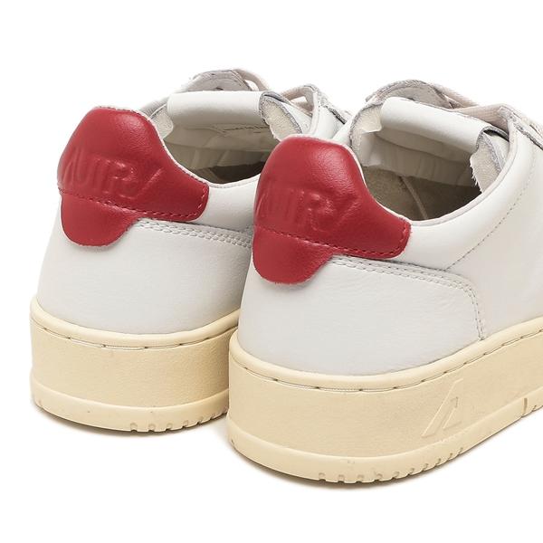 AUTRY（オートリー） スニーカー メダリスト ホワイト レッド メンズ