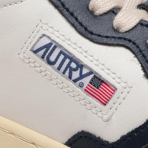 AUTRY（オートリー） スニーカー メダリスト ホワイト ブルー メンズ