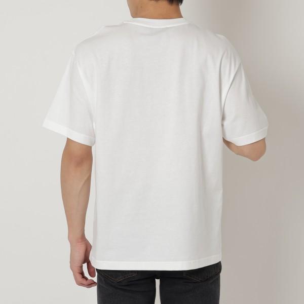 アーペーセー Tシャツ 半袖カットソー トップス ホワイト メンズ APC COEIO H26294 AAB｜axes｜03