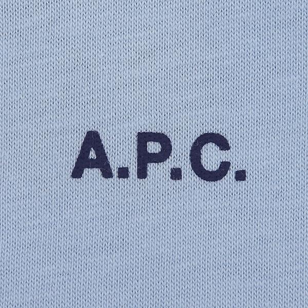 アーペーセー Tシャツ カットソー ブルー メンズ APC H26929 COEIO IAB｜axes｜06