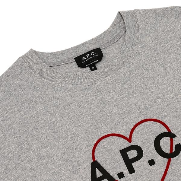 アーペーセー Tシャツ カットソー トップス 半袖カットソー グレー レディース APC M26118 COEIO PLA｜axes｜03