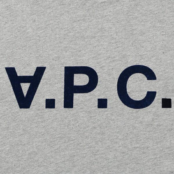 A.P.C. アーペーセー Tシャツ 半袖カットソー トップス グレー