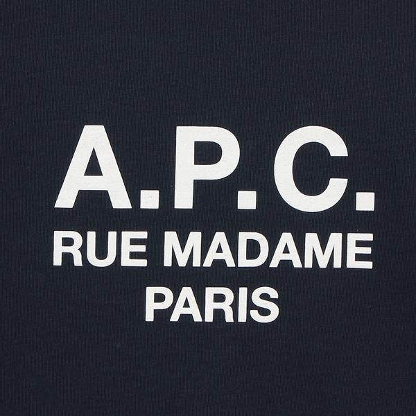 【P10% 6/1 20時~6/2 24時】アーペーセー Tシャツ・カットソー エデン ネイビー キッズ APC E26130 COEZE IAJ｜axes｜06