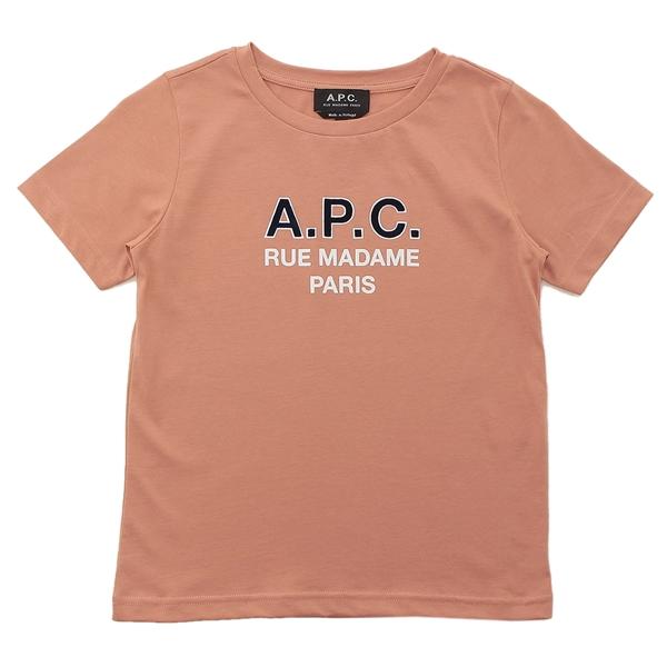 アーペーセー Tシャツ・カットソー ガーデン レッド キッズ APC E26284 COEZE FAD｜axes｜05