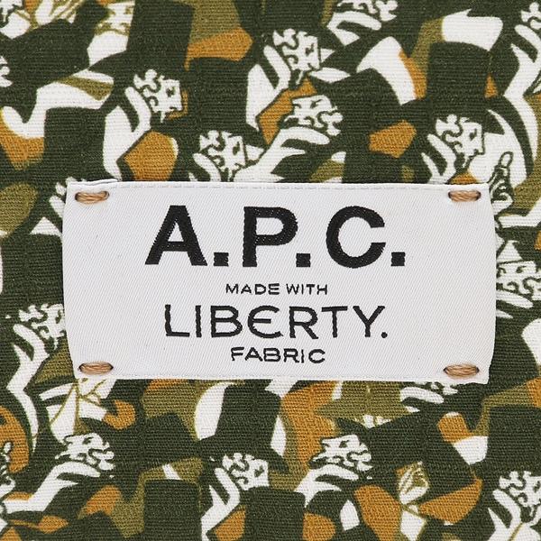 アーペーセー トートバッグ カーキ メンズ レディース APC M61805 COGAL JAA A4対応の画像