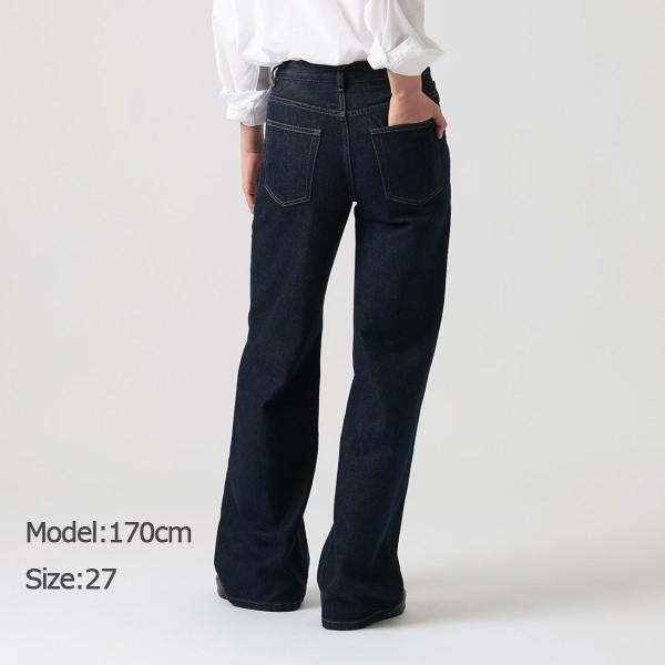 A.P.C. アーペーセー パンツ エリザベス ネイビー レディース