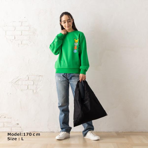 A.P.C.（アーペーセー） スウェット ポケモン グリーン レディース APC