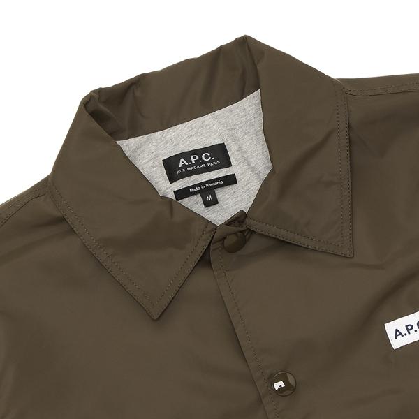 A.P.C.（アーペーセー） ブルゾン カバーオール カーキグリーン メンズ