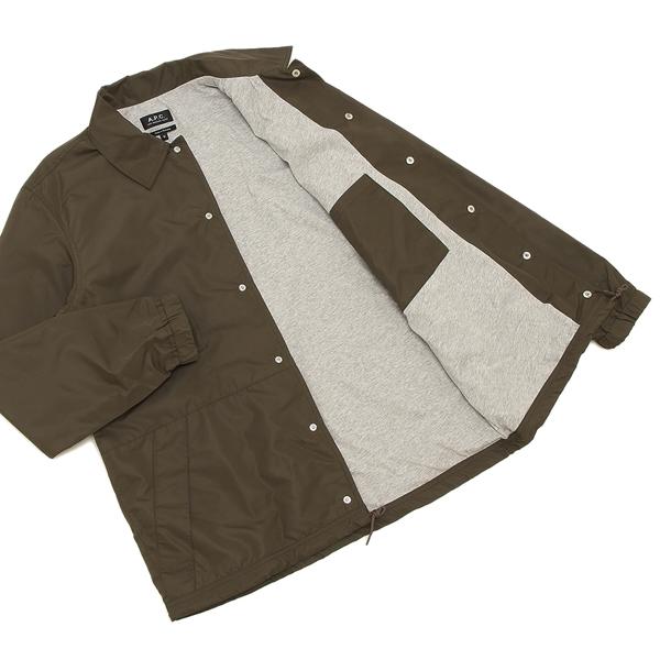 A.P.C.（アーペーセー） ブルゾン カバーオール カーキグリーン メンズ