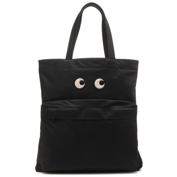 アニヤハインドマーチ トートバッグ アイズ ブラック レディース ANYA HINDMARCH 5050925193580 A4対応の画像