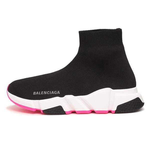 BALENCIAGA バレンシアガ スニーカー 靴 スピード ロゴ ブラック 