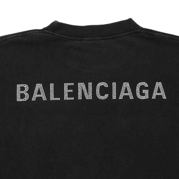 BALENCIAGA（バレンシアガ） Tシャツ カットソー ブラック レディース