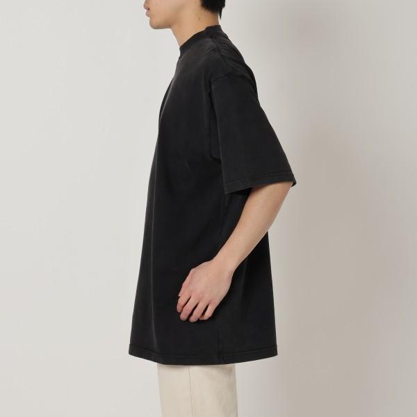 BALENCIAGA バレンシアガ Tシャツ カットソー ブラック シルバー BALENCIAGA バレンシアガ Tシャツ カットソー ブラック シルバー