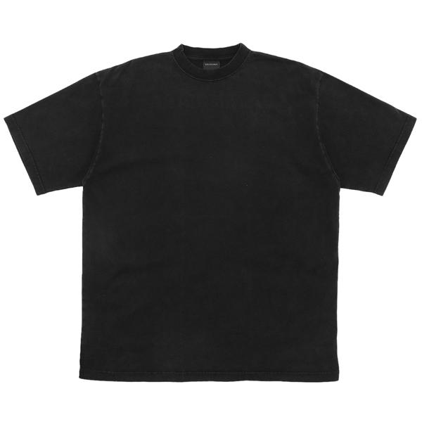 BALENCIAGA バレンシアガ Tシャツ カットソー ブラック シルバー BALENCIAGA バレンシアガ Tシャツ カットソー ブラック シルバー