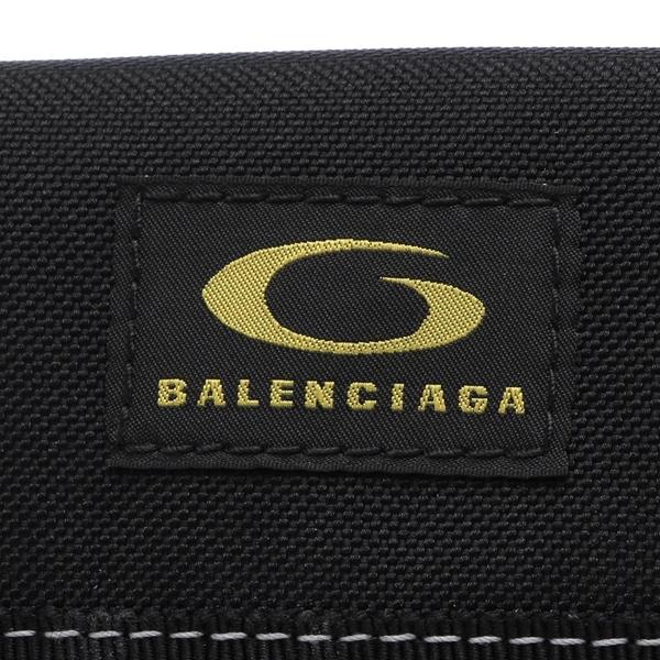 バレンシアガ ショルダーバッグ エクスプローラー ブラック イエロー メンズ BALENCIAGA 655982 2ABZF 1078の画像