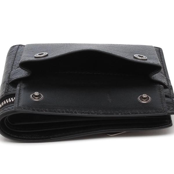 BALENCIAGA（バレンシアガ） 二つ折り財布 ブラック メンズ BALENCIAGA