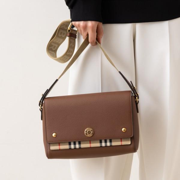 BURBERRY ブラウン ショルダーバッグ BURBERRY バーバリー ショルダーバッグ ノート ブラウン