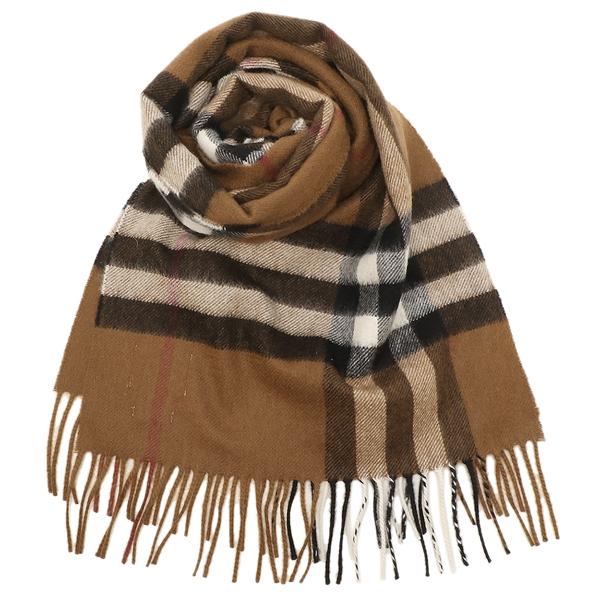 BURBERRY（バーバリー） マフラー ジャイアントチェック ブラウン