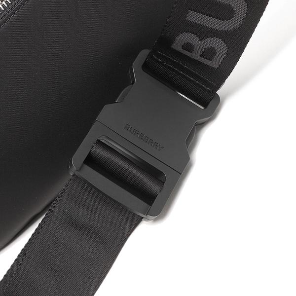 バーバリー ボディバッグ ウエストバッグ ソニー バムバッグ ブラック メンズ BURBERRY 8049095 A1189の画像