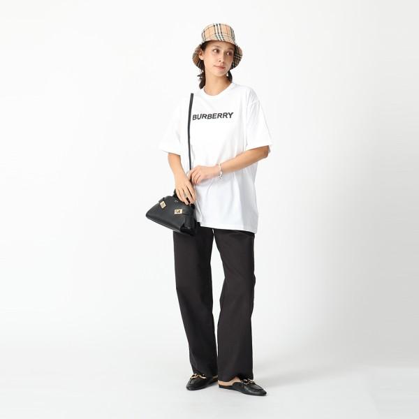 BURBERRY（バーバリー） Tシャツ Mサイズ ロゴT ホワイト メンズ