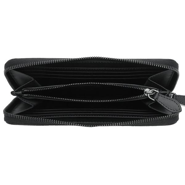 バーバリー 長財布 チェック ジップウォレット グレー メンズ BURBERRY 8070254 A1208の画像