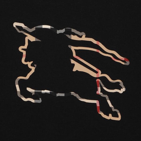 BURBERRY 馬のイラスト Tシャツ 6Y BURBERRY（バーバリー） Tシャツ カットソー ブラック メンズ BURBERRY