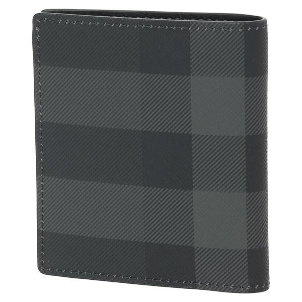 バーバリー カードケース チェック フォールディングカードケース グレー メンズ BURBERRY 8073276 A8800の画像