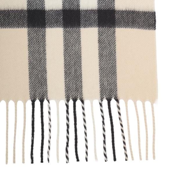 BURBERRY（バーバリー） マフラー チェック カシミアスカーフ フリンジ