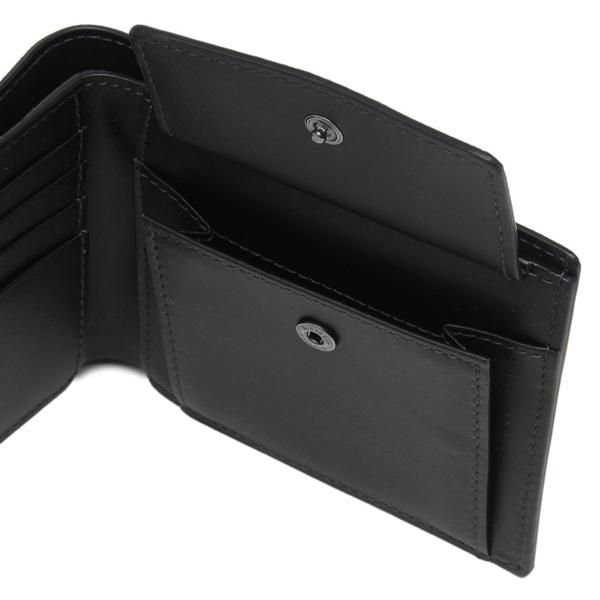 BURBERRY（バーバリー） 二つ折り財布 チェック スリム グレー