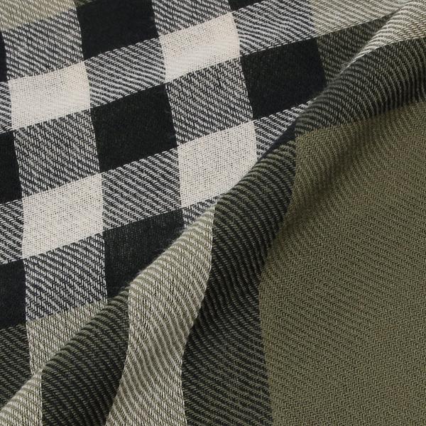 BURBERRY（バーバリー） スカーフ ワイドチェック カーキグリーン