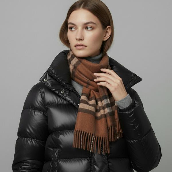 BURBERRY（バーバリー） マフラー フリンジ バーバリーチェック