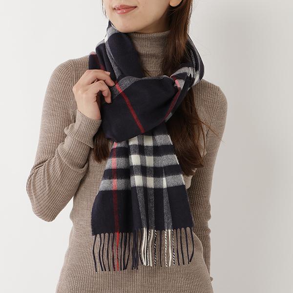極美品　BURBERRY ジャイアントチェック ノバチェック　カシミア100% BURBERRY バーバリー マフラー ジャイアントチェック スカーフ