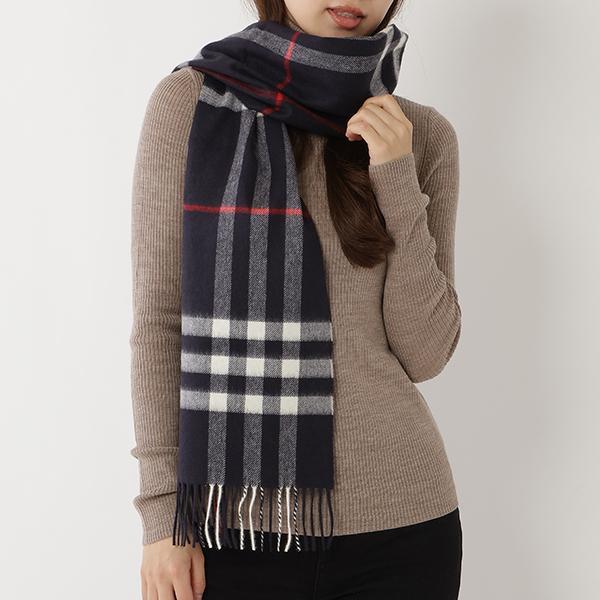 BURBERRY バーバリー 両面フリンジ ウール100 マフラー スカーフ 7669202439_6.jpg