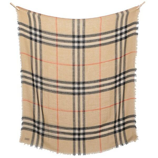 バーバリー ストール バーバリーチェック ベージュ ブラック レディース BURBERRY 8085069 A2021の画像