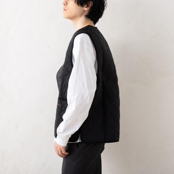 Barbour バブアー ベスト ブラック メンズ MLI0001 BK91 : AXES