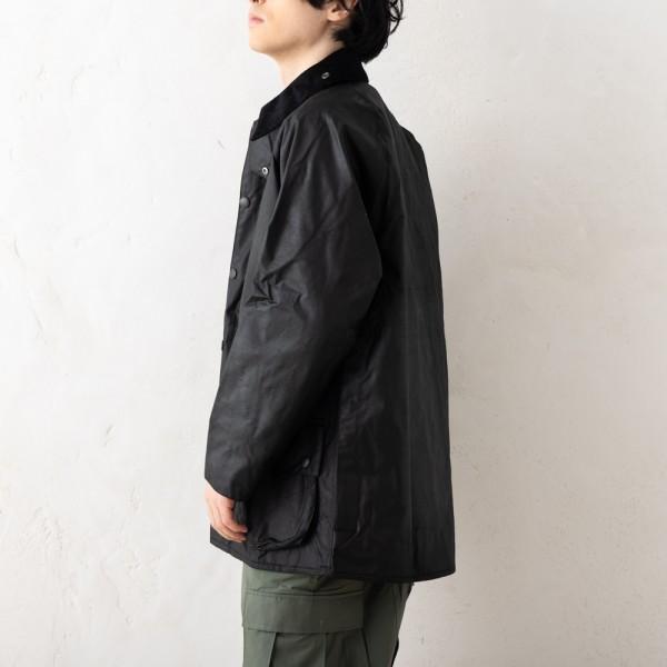 バブアー コート ブルゾン ビューフォート ワックスコーティングジャケット メンズ Barbour MWX0017 BK91 BEAUFORT WAX JACKET BLACK レギュラーフィットの画像