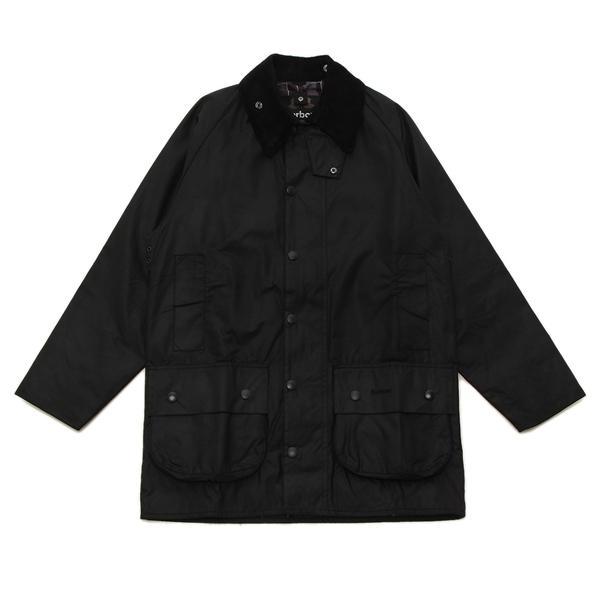 バブアー コート ブルゾン ビューフォート ワックスコーティングジャケット メンズ Barbour MWX0017 BK91 BEAUFORT WAX JACKET BLACK レギュラーフィットの画像