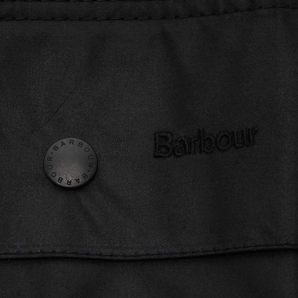バブアー コート ブルゾン ビューフォート ワックスコーティングジャケット メンズ Barbour MWX0017 BK91 BEAUFORT WAX JACKET BLACK レギュラーフィットの画像