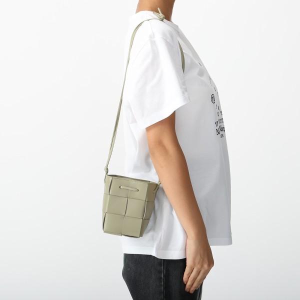 ボッテガヴェネタ ショルダーバッグ カセット クロスボディ ポーチ ベージュ レディース BOTTEGA VENETA 680217 VCQC4 2916