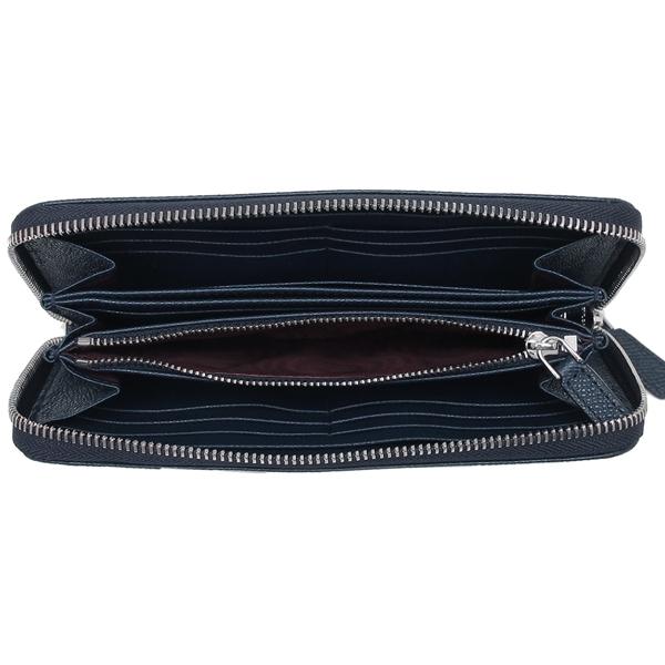 ブルガリ 長財布 メンズ BVLGARI 284231 DSAP ネイビーの画像