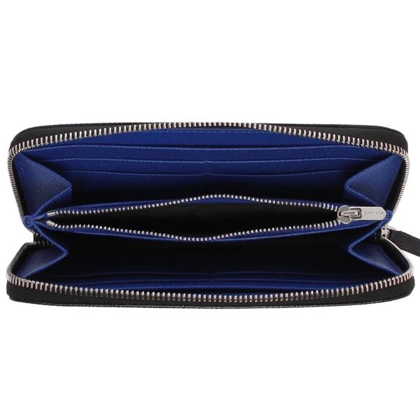 BVLGARI ブルガリ 長財布 ラウンドファスナー ブラック メンズ 288251