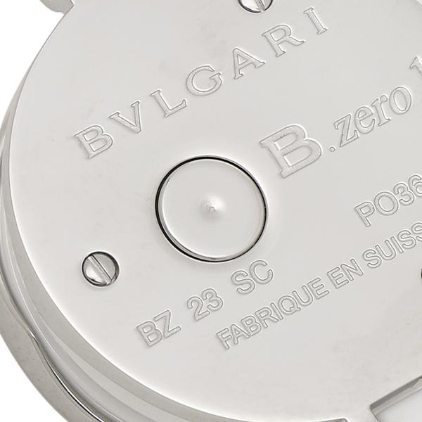 【2年保証】ブルガリ 時計 レディース B-zero123mm クォーツ ホワイト 腕時計 ウォッチ BVLGARI BZ23WSCC S ステンレススチール セラミック｜axes｜03