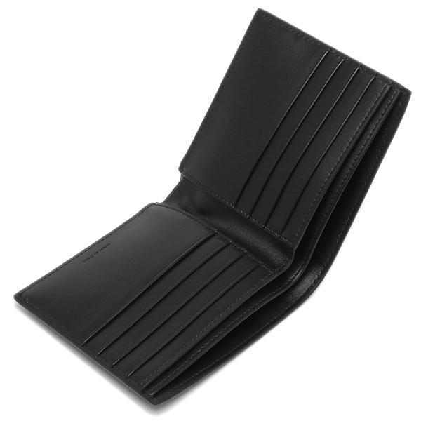 セリーヌ 二つ折り財布 バイフォールドウォレット ブラック メンズ CELINE 10B653BEN 38SIの画像