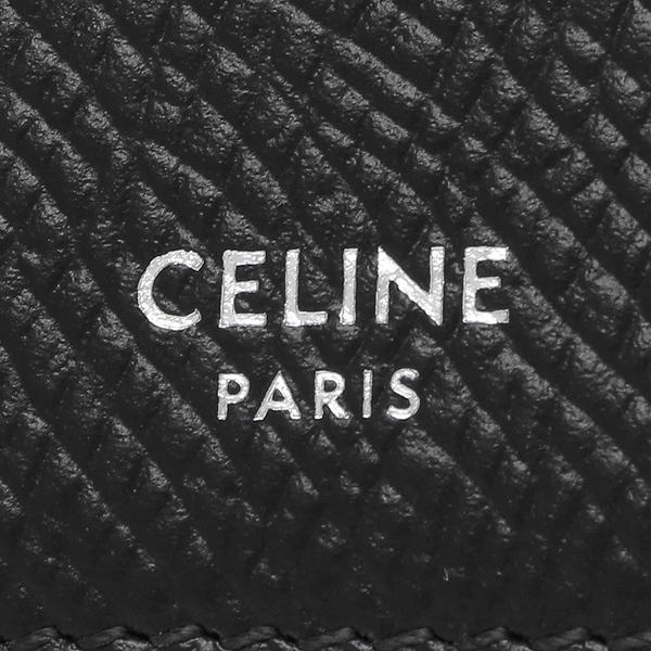 セリーヌ 二つ折り財布 バイフォールドウォレット ブラック メンズ CELINE 10B653BEN 38SIの画像