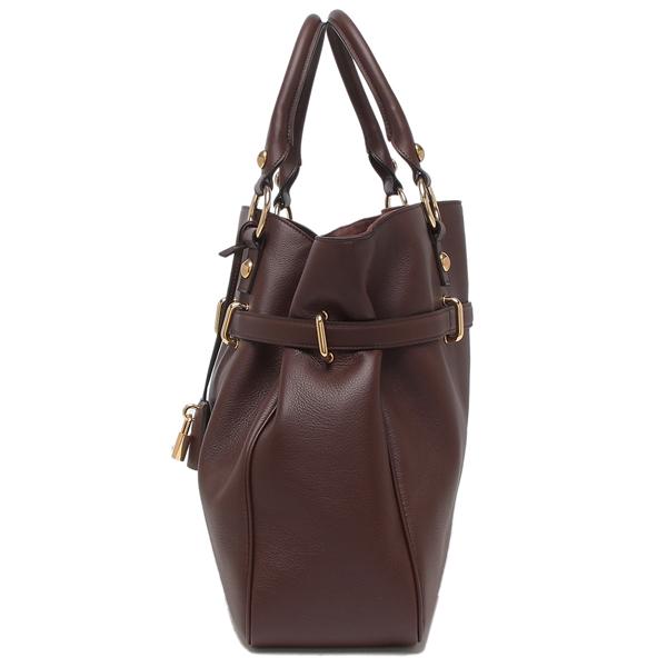 CELINE ダークブラウン ハンドバッグ CELINE】2wayバッグ マカダム柄 PVC ダークブラウン A4 セリーヌ