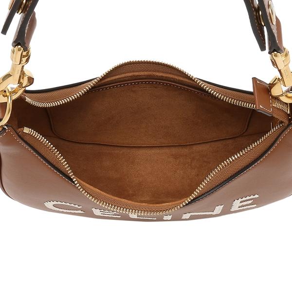 CELINE セリーヌ ショルダーバッグ アヴァ Mサイズ ロゴ ブラウン 