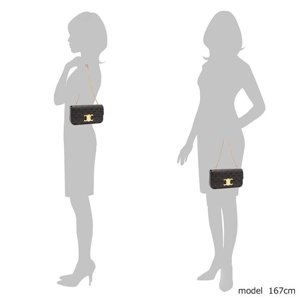 CELINE（セリーヌ） ショルダーバッグ チェーン トリオンフ ミニバッグ 