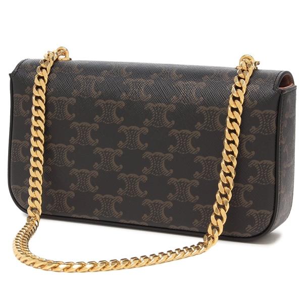 CELINE（セリーヌ） ショルダーバッグ チェーン トリオンフ ミニバッグ 