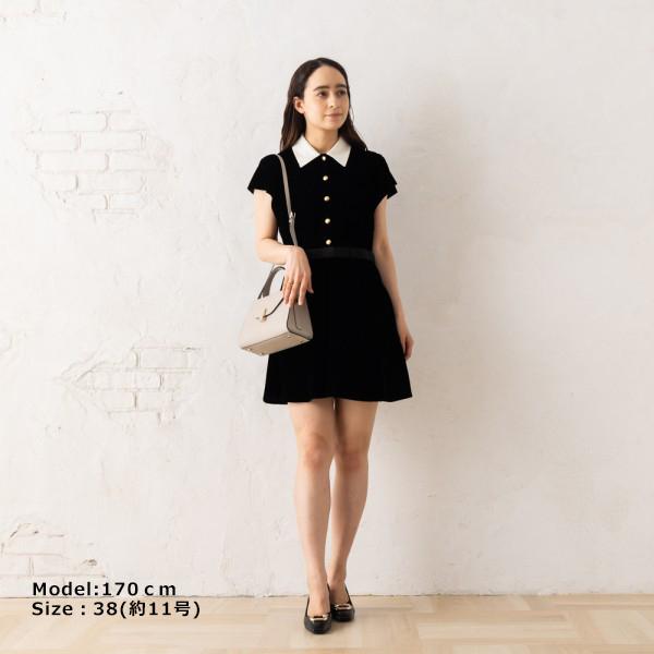 CELINE セリーヌ ワンピース ブラック レディース 2R07J353F CELINE セリーヌ ワンピース ブラック レディース 2R07J353F